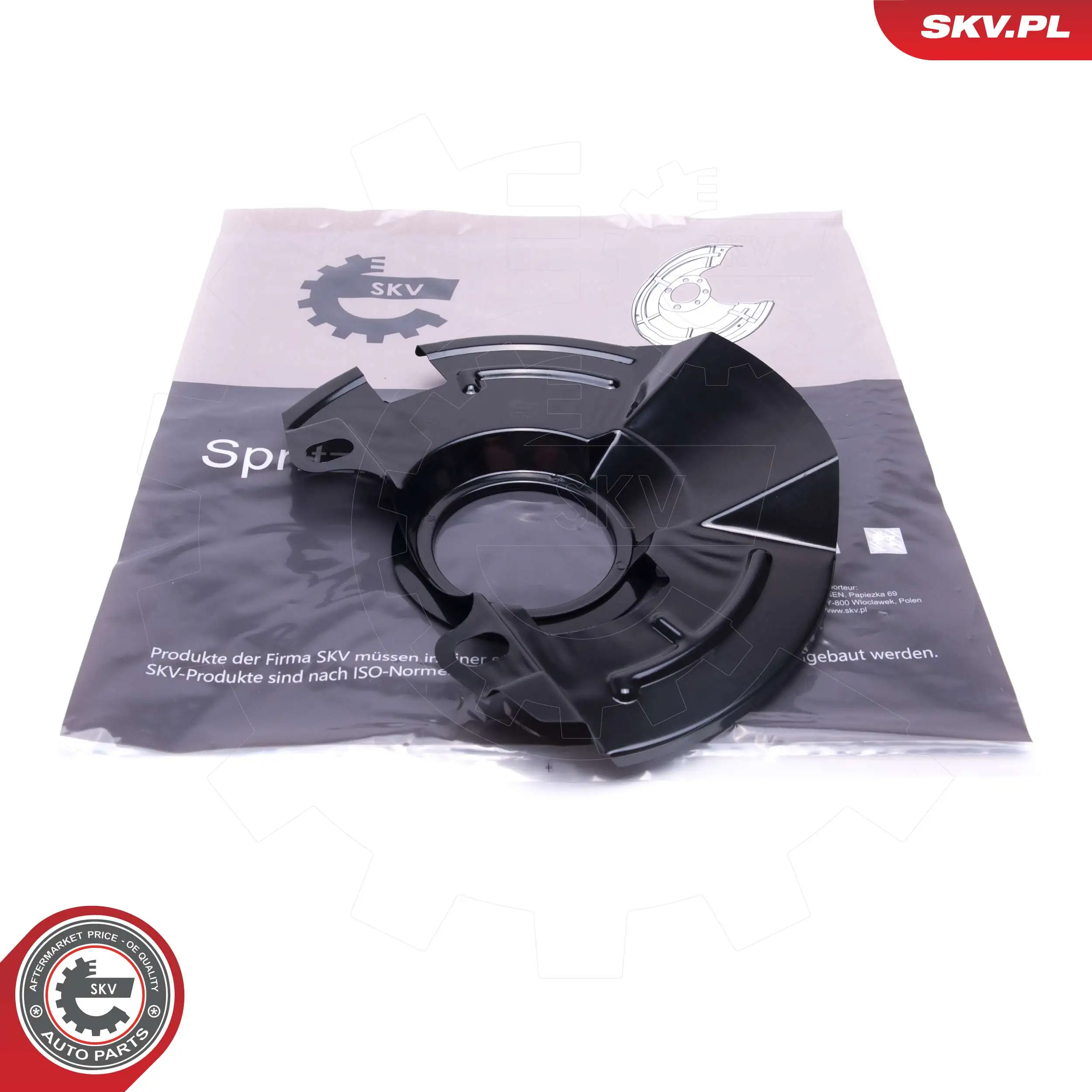 Splash Guard, brake disc